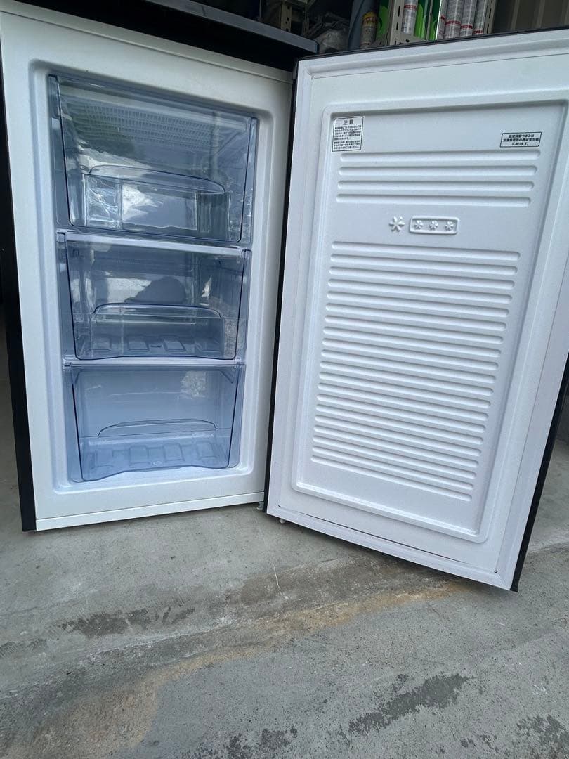 IRIS OHYAMA IUSD-6Ａ-B 60L ブラック冷凍庫