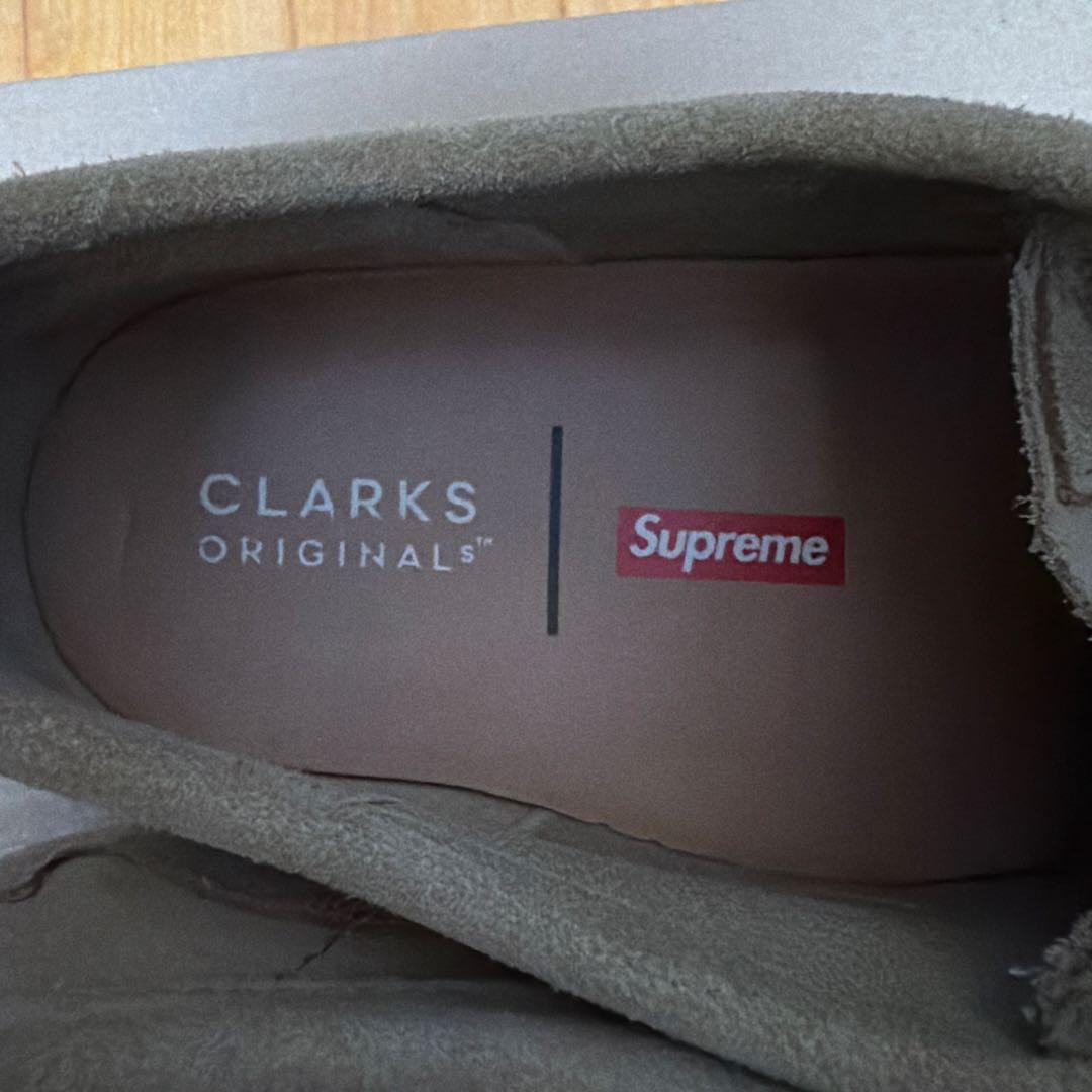 靴 Supreme x Clarks Wallabee Maple
