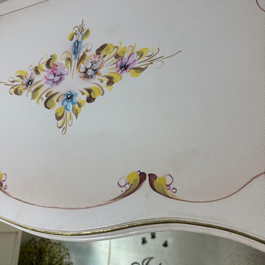 ロココ調　4段チェスト