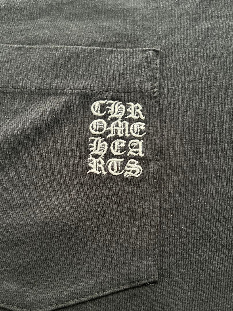 【直営購入・新品】クロムハーツ ワイノット ロングスリーブTシャツ 黒XL