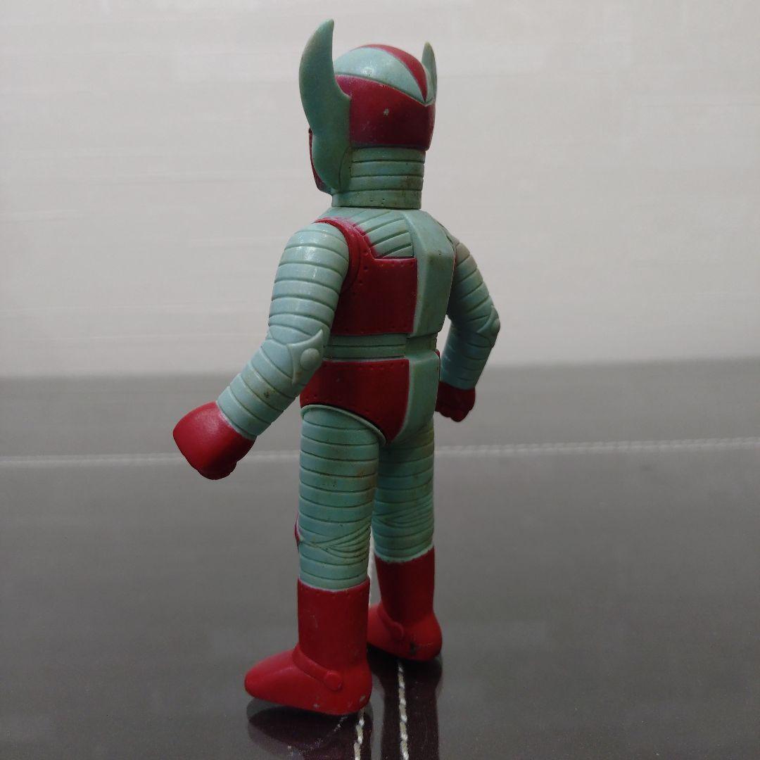 ソフビ　電人ザボーガ－　ブルマァク　当時物　希少　約13センチ