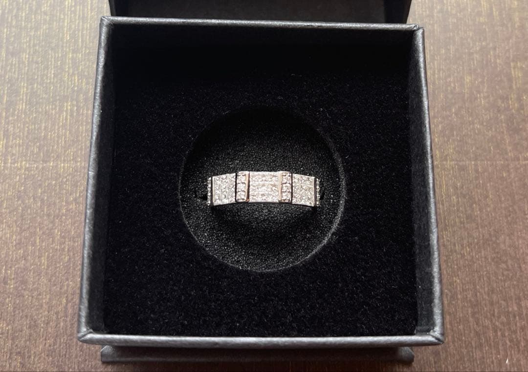 GSTV✴︎ミステリーセッティング✴︎Pt950✴︎13号✴︎