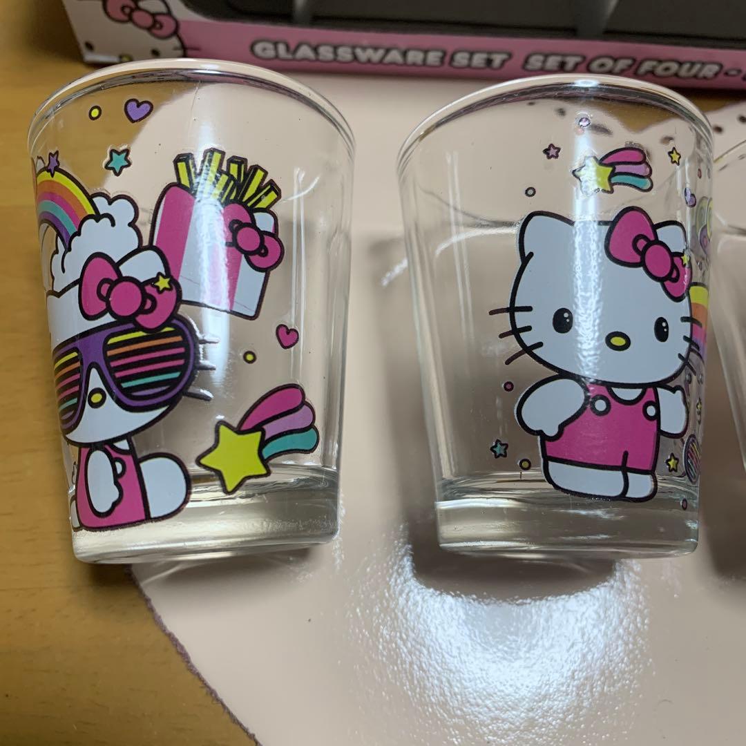ハローキティ ショットグラス4点セット