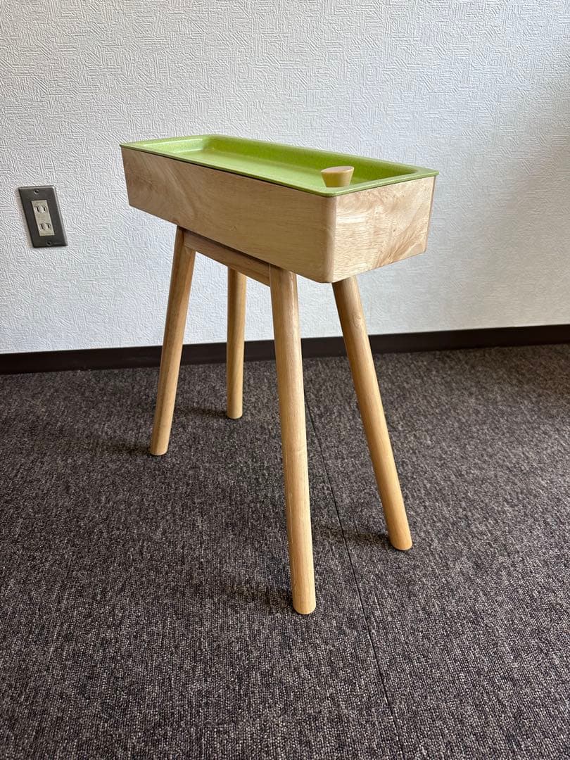 グッドデザイン賞受賞。収納に便利な小型テーブルLBR レイヤーサイドテーブル –