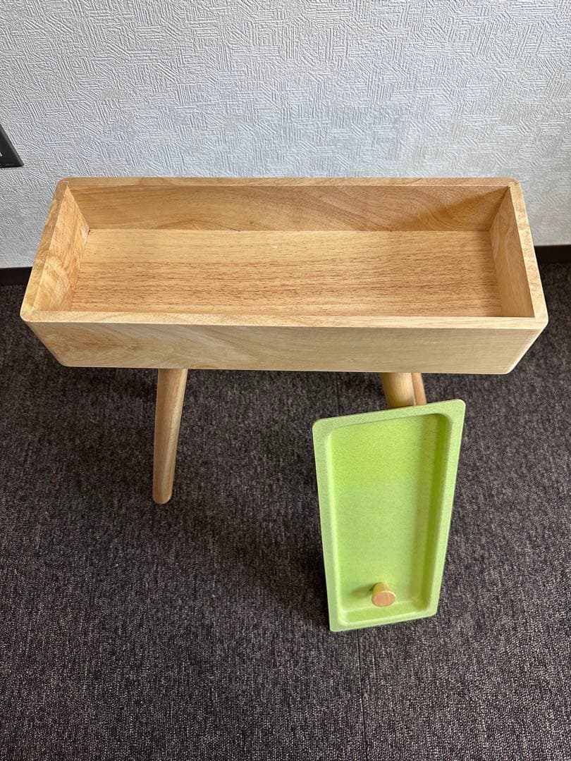 グッドデザイン賞受賞。収納に便利な小型テーブルLBR レイヤーサイドテーブル –