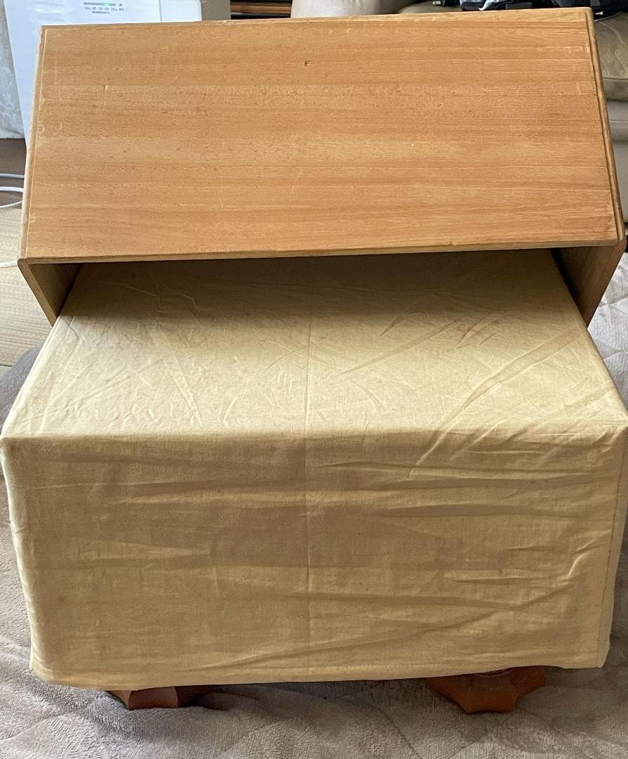 (超お得！！) 桐蓋付新榧天然木碁盤6.7寸 天然漆線引