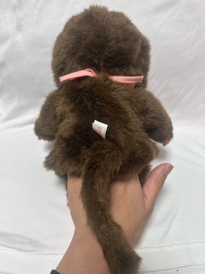 モンチッチ 希少　ハンドパペット　女の子