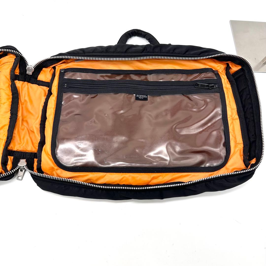 ポーター タンカー リュック ビジネスバッグ 3way A4可 ナイロン 黒