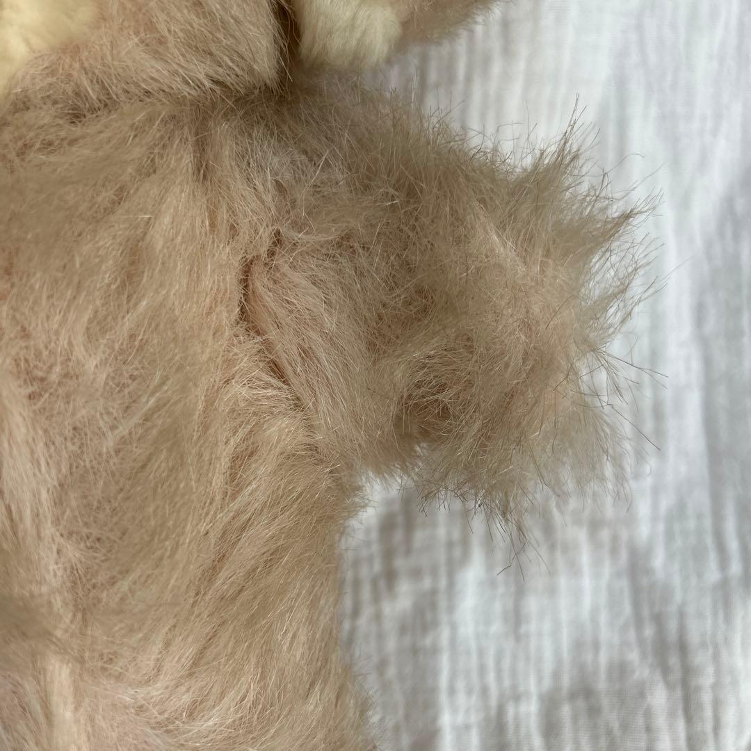 ぬいぐるみの三栄 犬 鈴 昭和レトロ ヴィンテージ オリエンタルトーイ