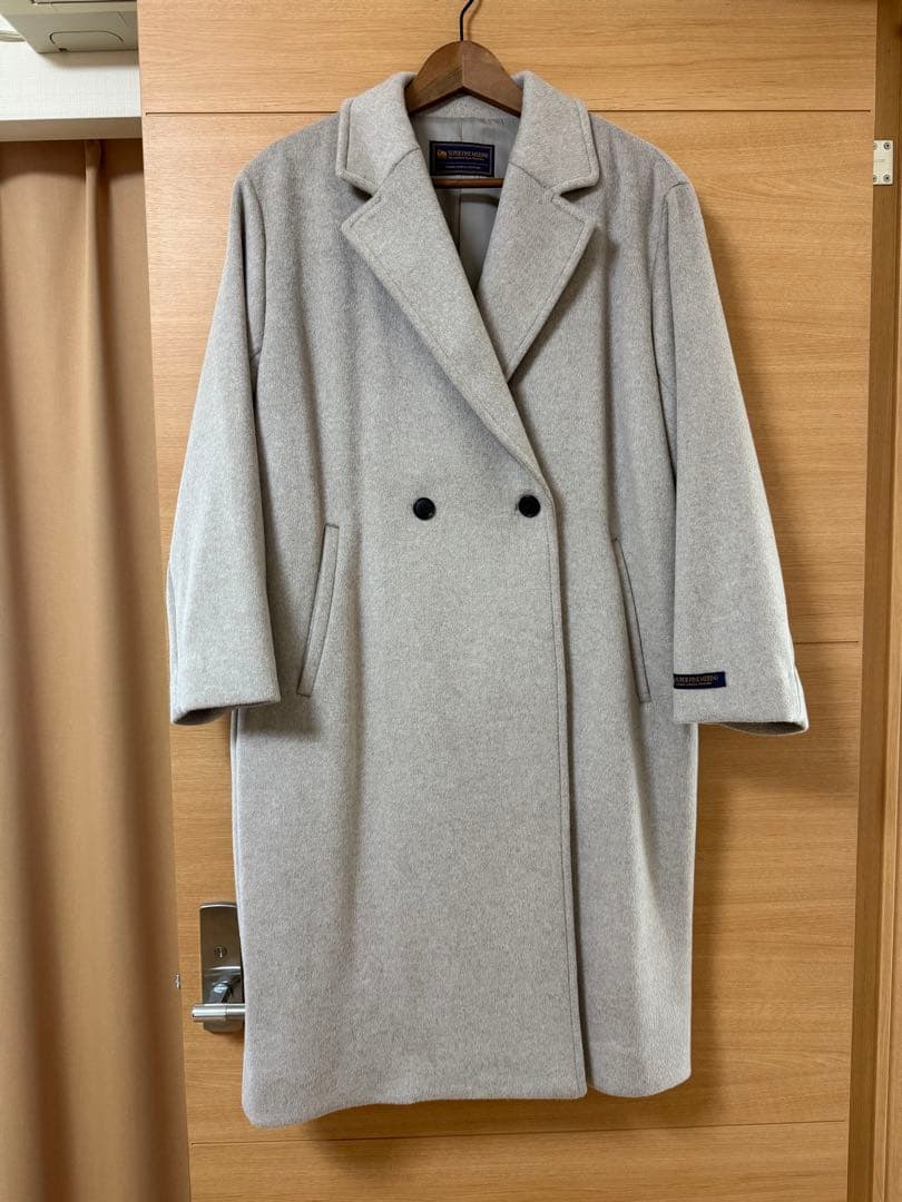 新品　レリューム　スーパーファインビーバー　チェスターコート