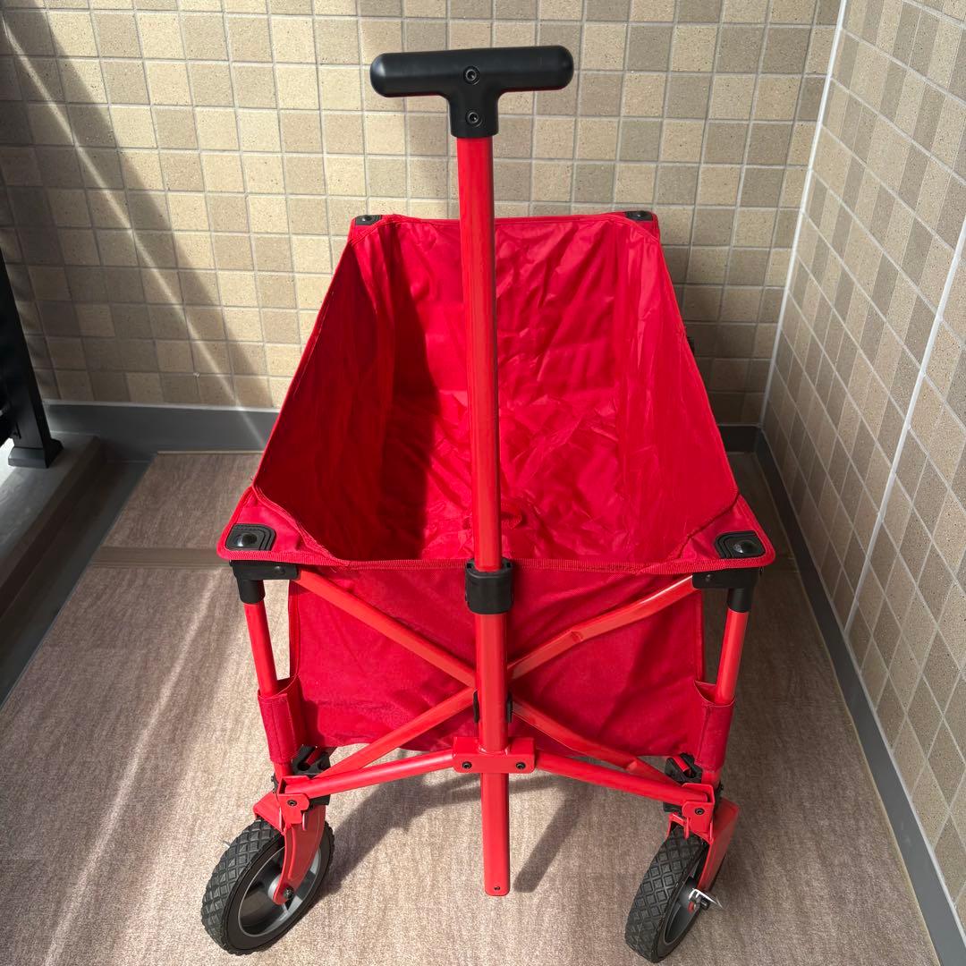 Coleman コールマン キャリーカート アウトドアワゴン　レッド　赤色