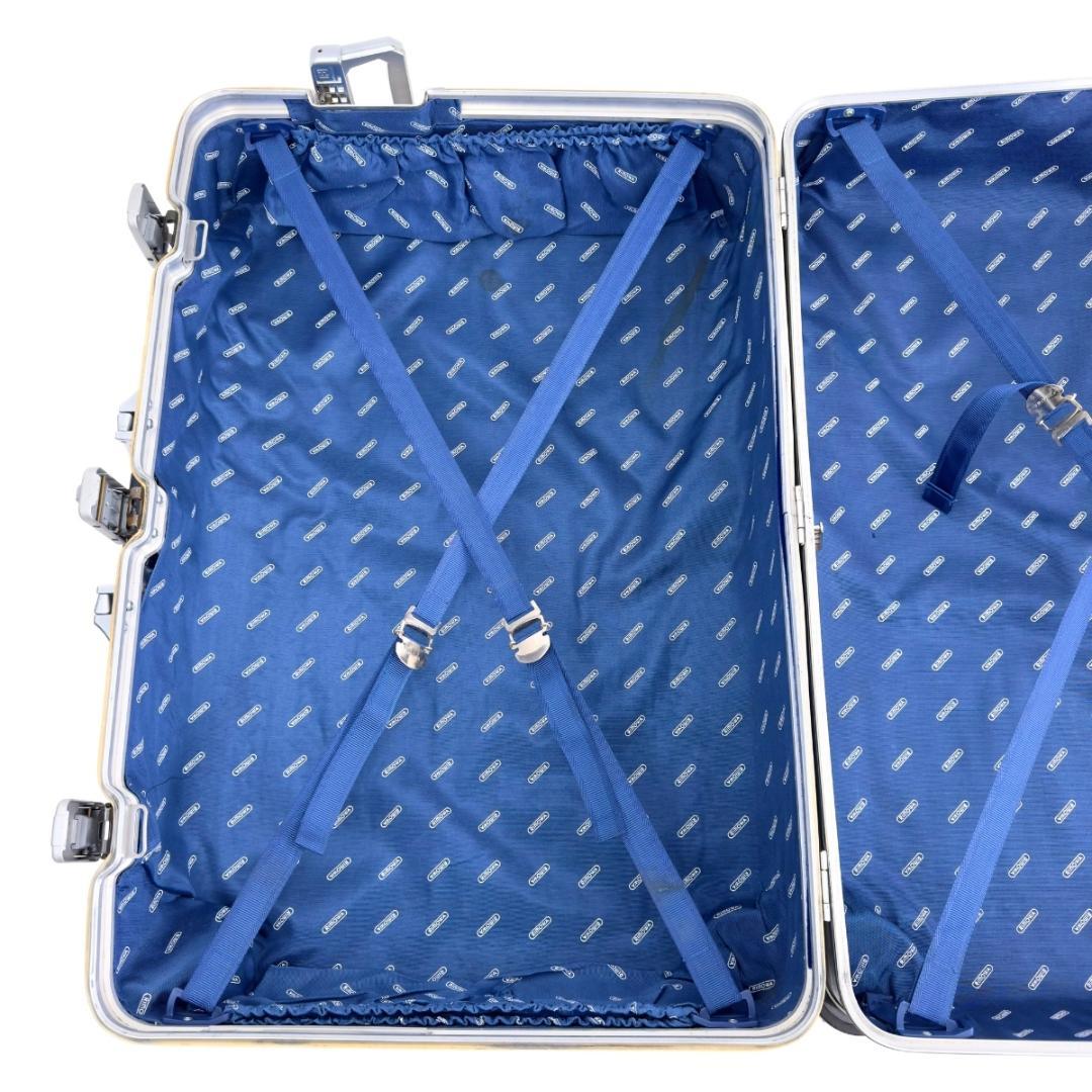 リモワ シルバーインテグラル 82L プルタブ 2+4輪 TSAロックベルト付