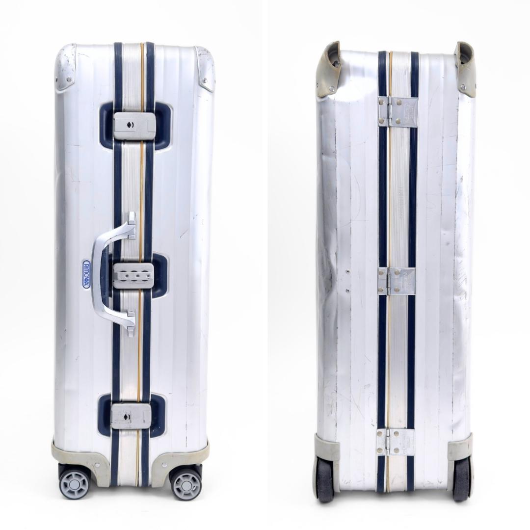 リモワ シルバーインテグラル 82L プルタブ 2+4輪 TSAロックベルト付