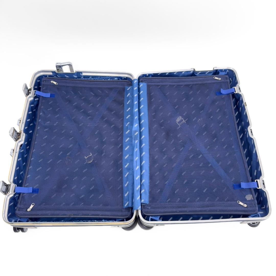 リモワ シルバーインテグラル 82L プルタブ 2+4輪 TSAロックベルト付