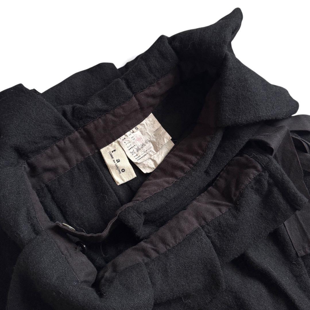 COMME des GARCONS AD2006 変形ウール縮絨スカート