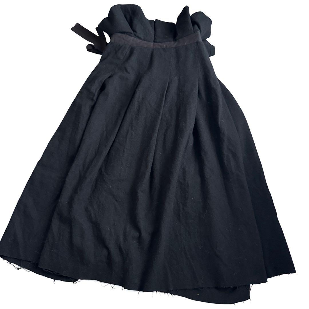 COMME des GARCONS AD2006 変形ウール縮絨スカート