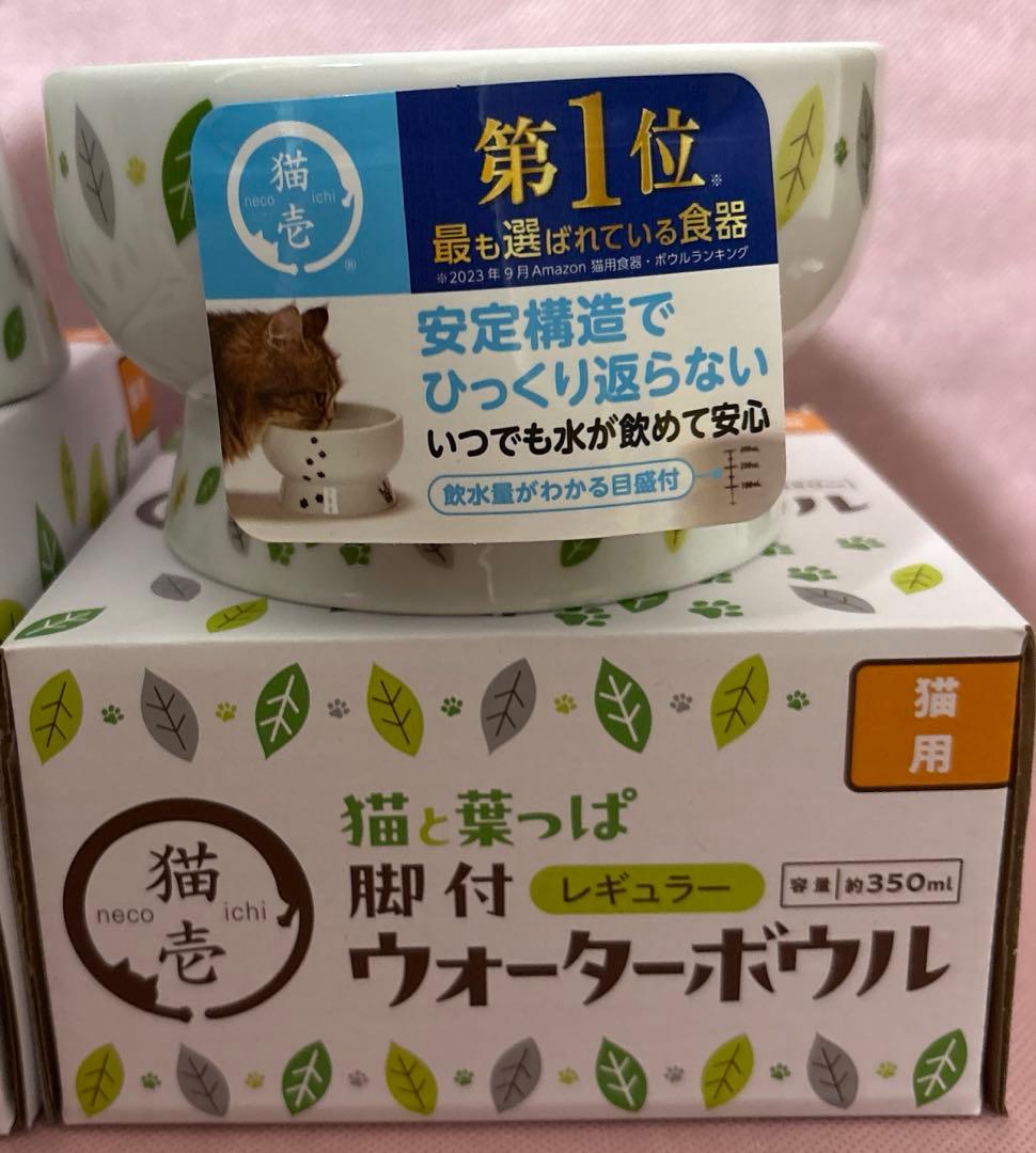 いーちゃん　 猫壱フードボウル、ウォーターボウル、おやつ皿