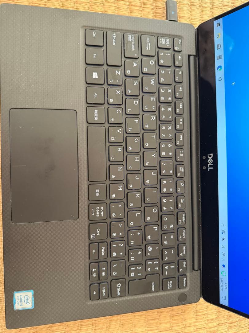 Dell ノートパソコン　xps 9370 4k タッチパネル