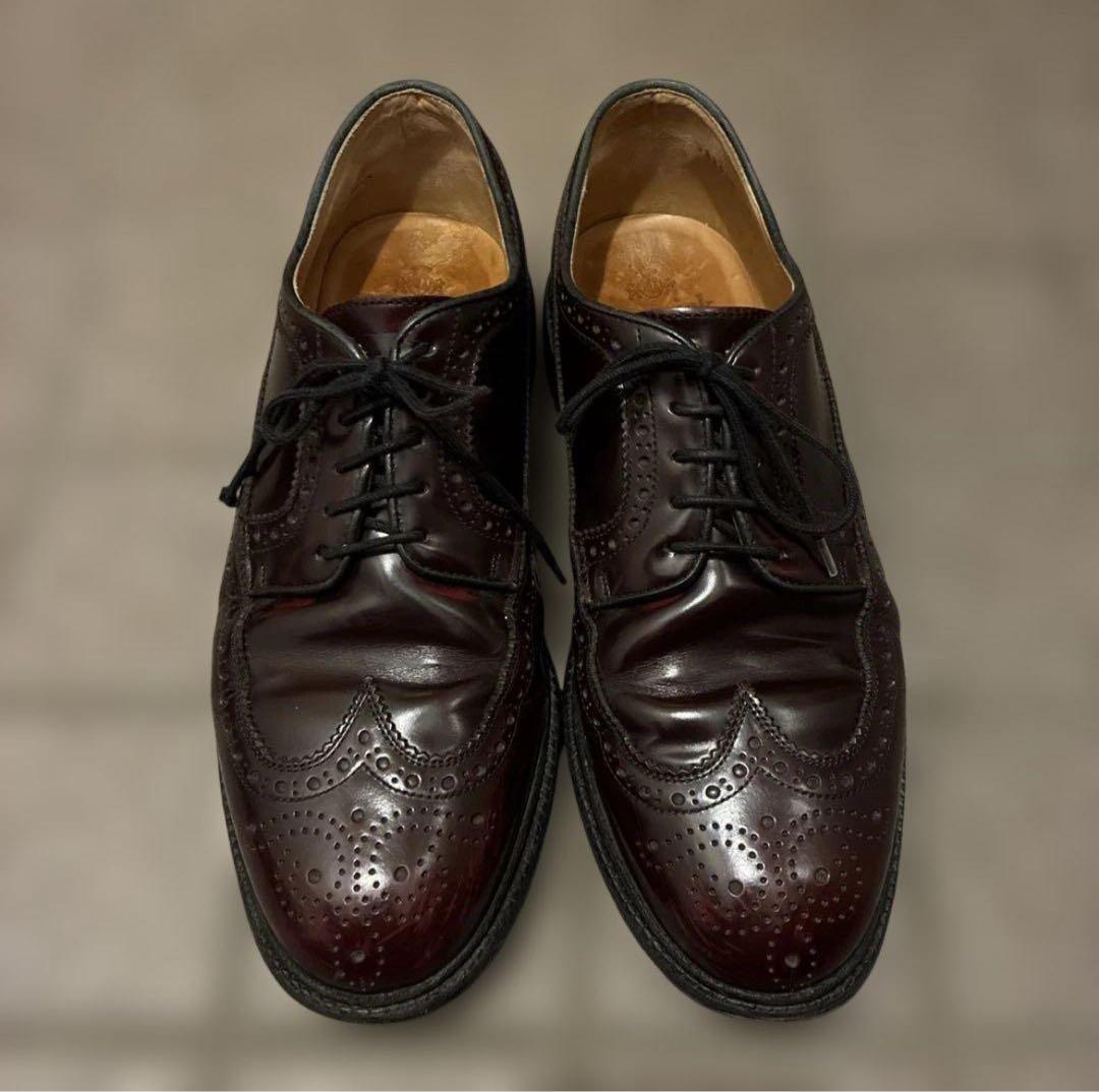 最終！　Berwick(バーウィック)ウイングチップ　革靴