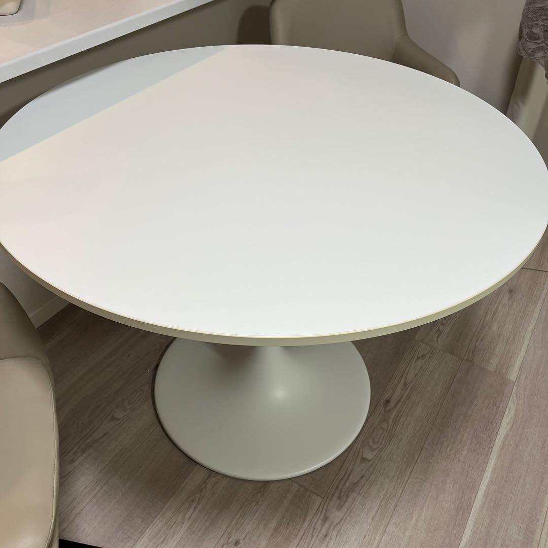超美品⭐︎イケア　IKEA ドクスタ DOCKSTA 丸テーブル