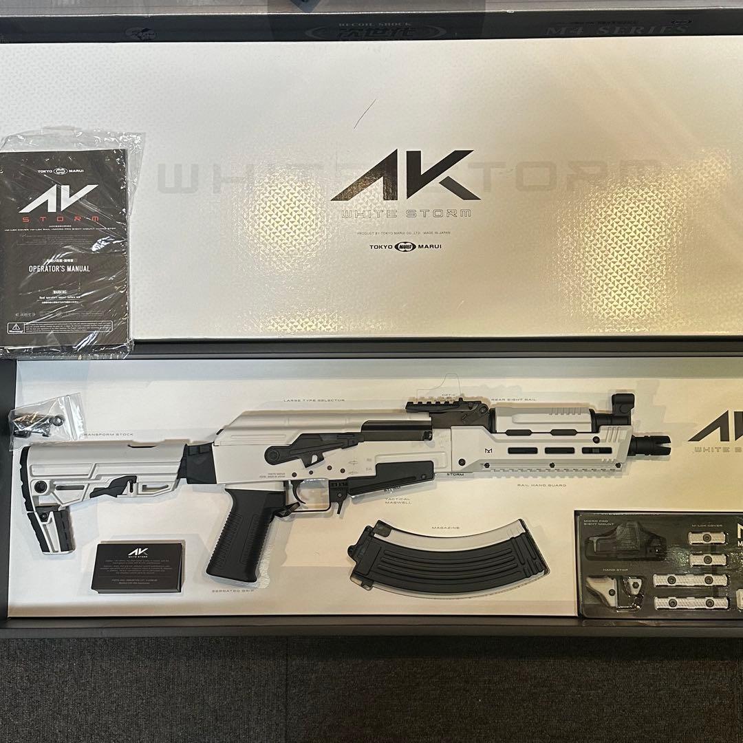 次世代電動ガン AK ホワイトストーム