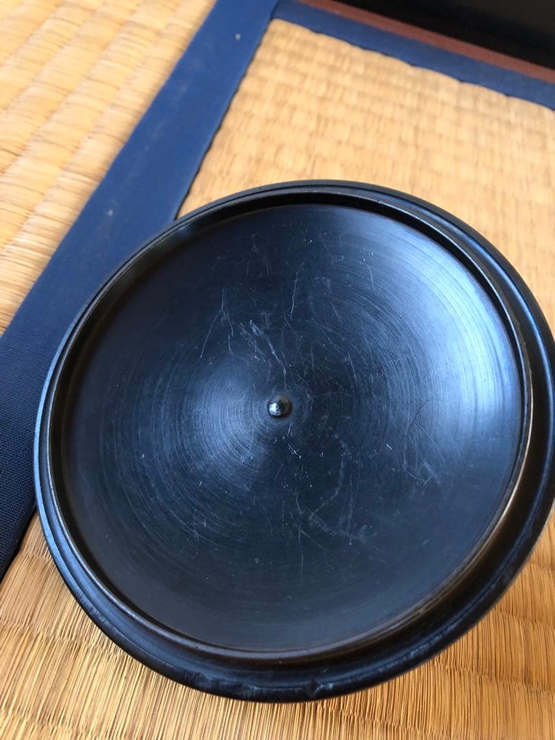 真形釜　初代　畠春斎氏作　共箱入