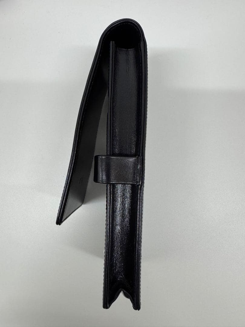 モンブラン Montblanc ブラック レザー 本革 ペンケース ３本用３本差