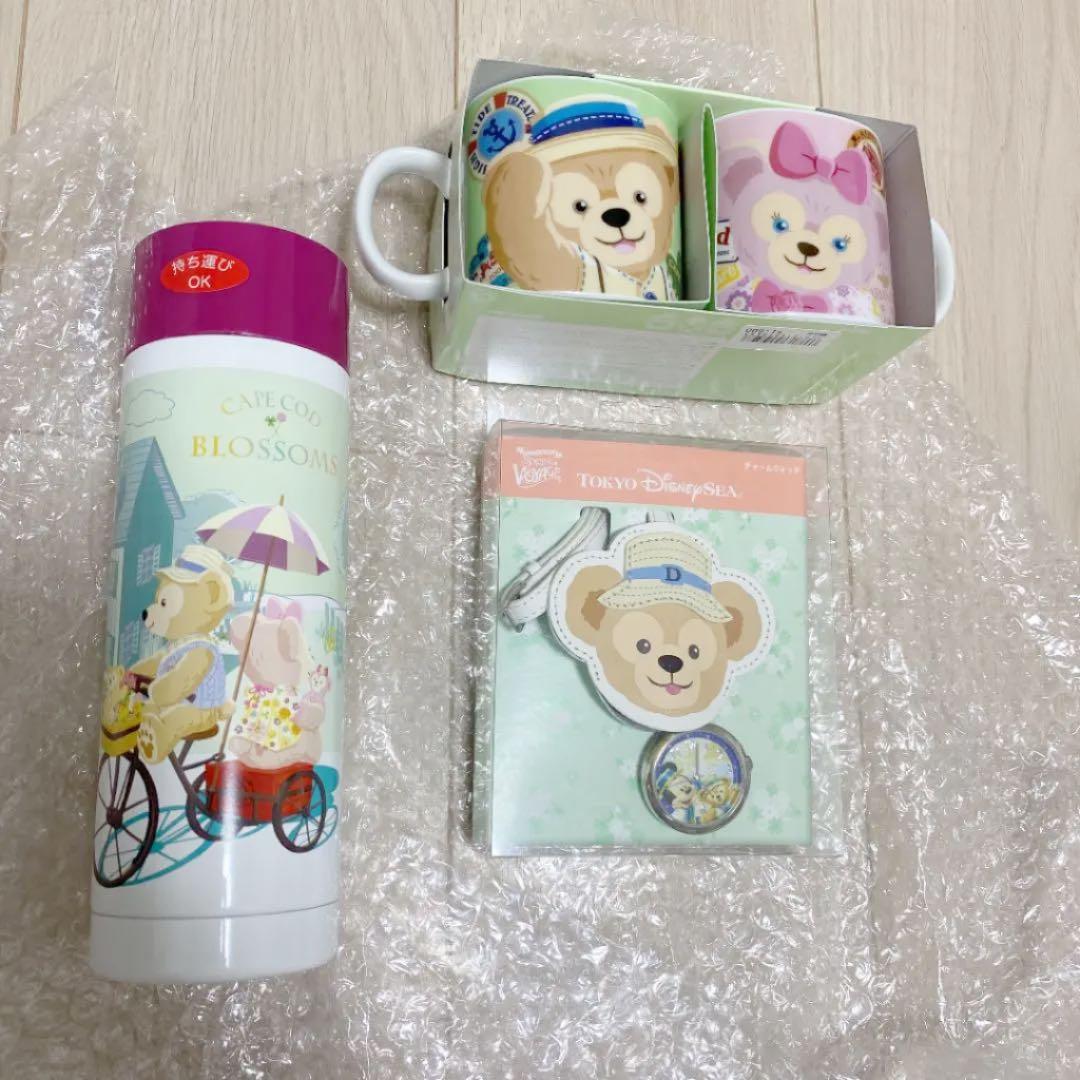 早い者勝ち！　スプリーングヴォヤッジグッズセット　ダッフィー＆シェリーメイ