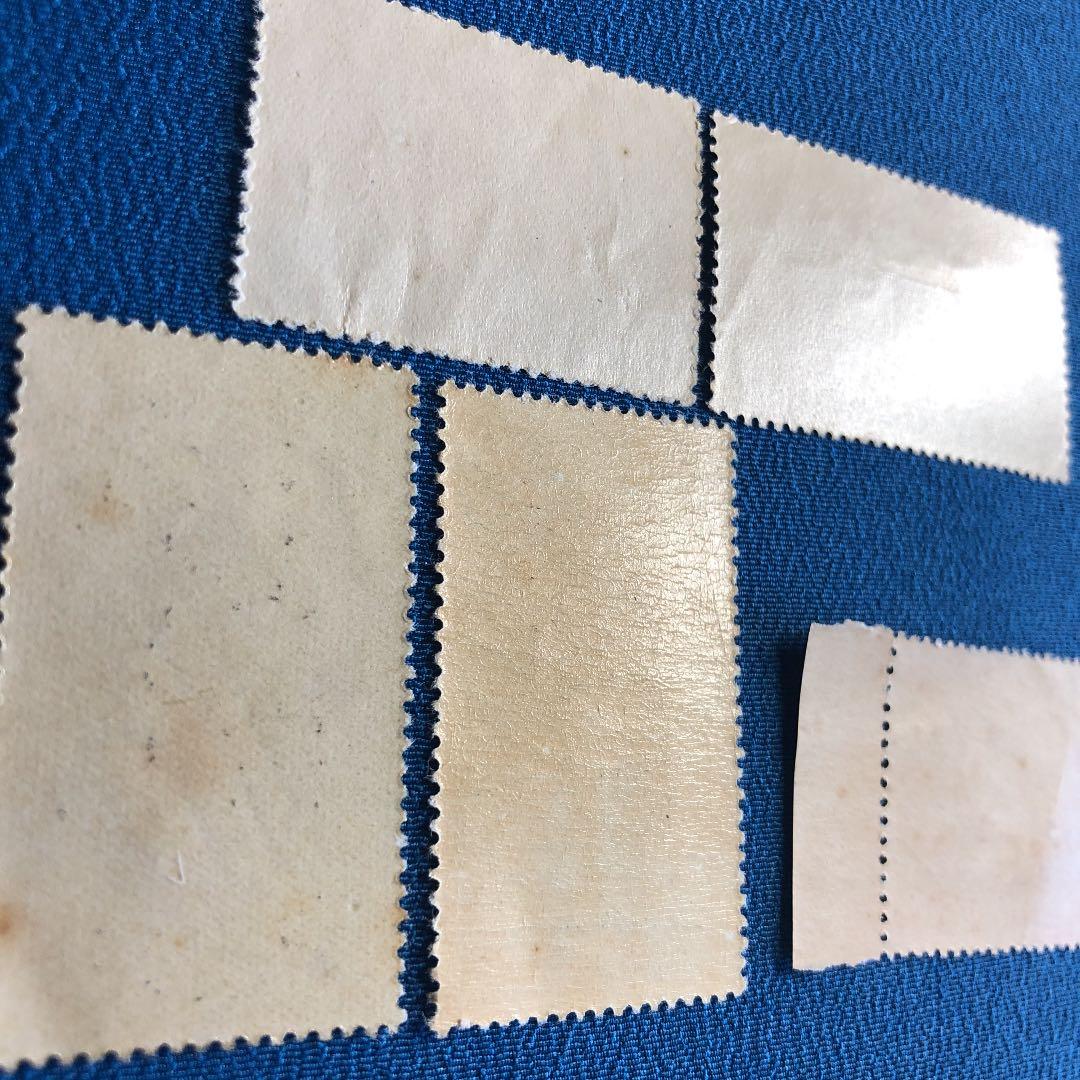 カタログ価10,500円！昭和28年〜31年琉球切手プレミア品5種！裏糊ツヤピカ