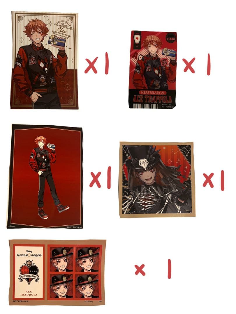 エース・トラッポラ グッズまとめ売り