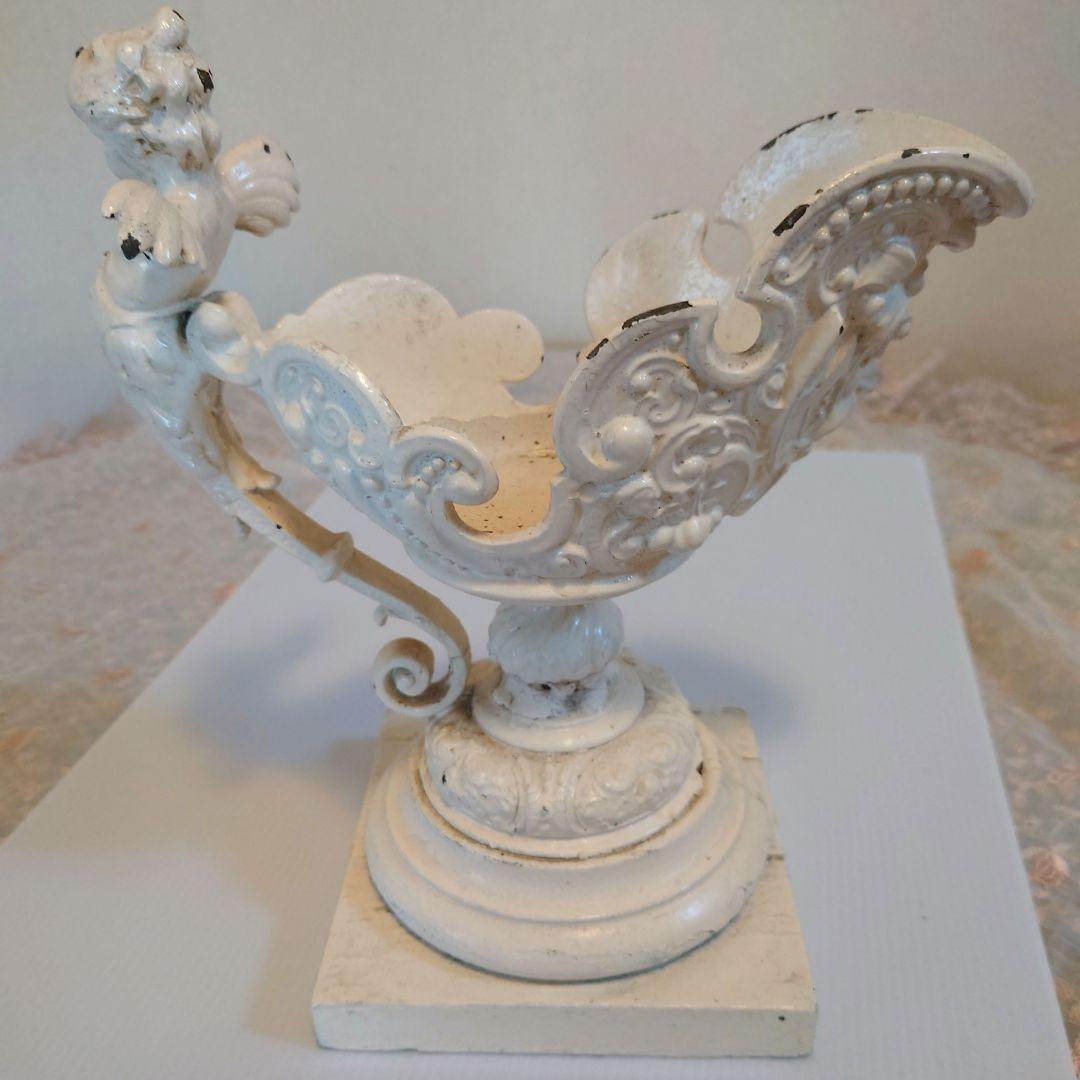 白いオブジェ天使 アンティーク エンジェル イギリス