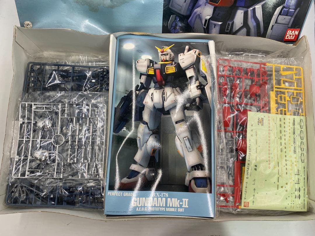 未組立 ガンダム プラモ RX-178 GUNDAM Mk-II PG 1/60
