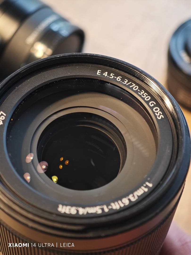 SONY E 4.5-6.3/70-350 G OSS ズームレンズ