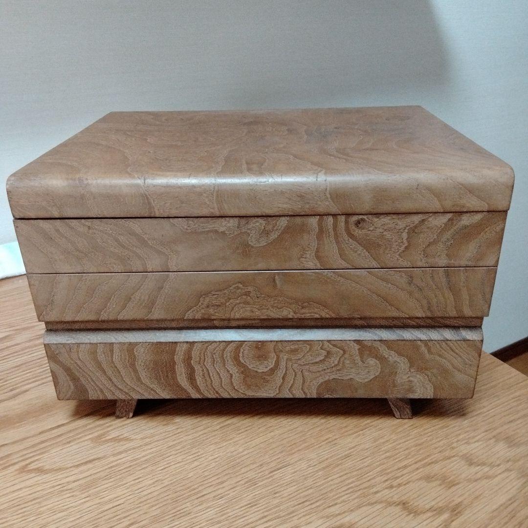 木製小物入れ　ミニチェスト　レトロ家具　アンティーク