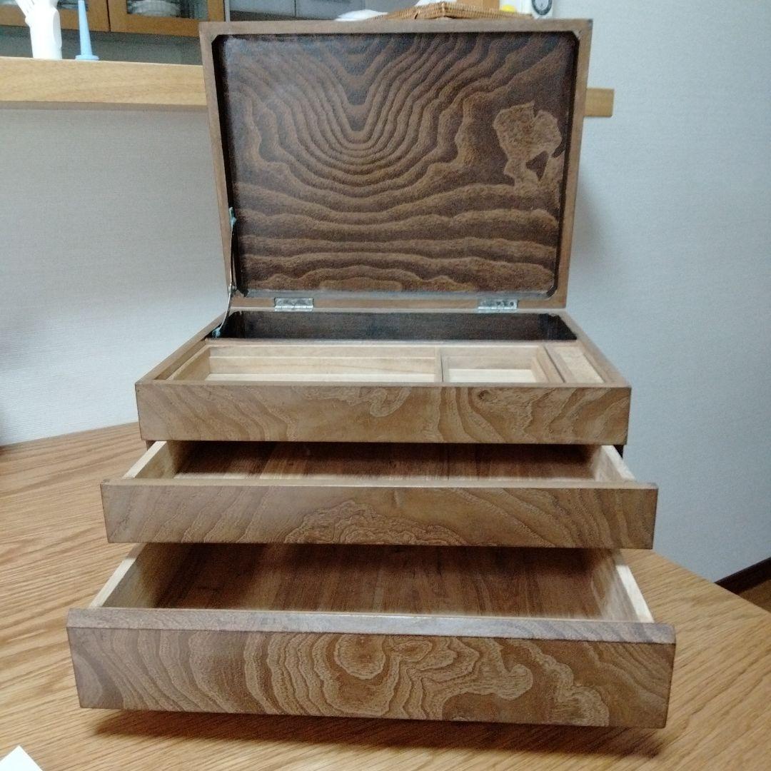 木製小物入れ　ミニチェスト　レトロ家具　アンティーク