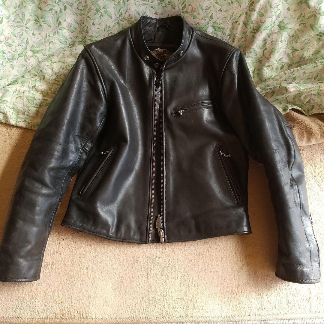 【ビンテージ】ハーレーダビッドソン　レザージャケット　Mサイズ