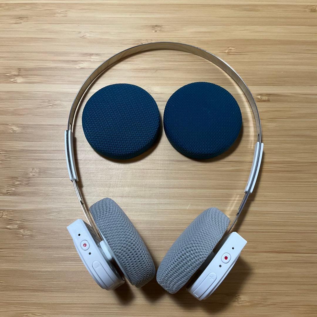 km5 Hp1ワイヤレスヘッドホン ホワイト