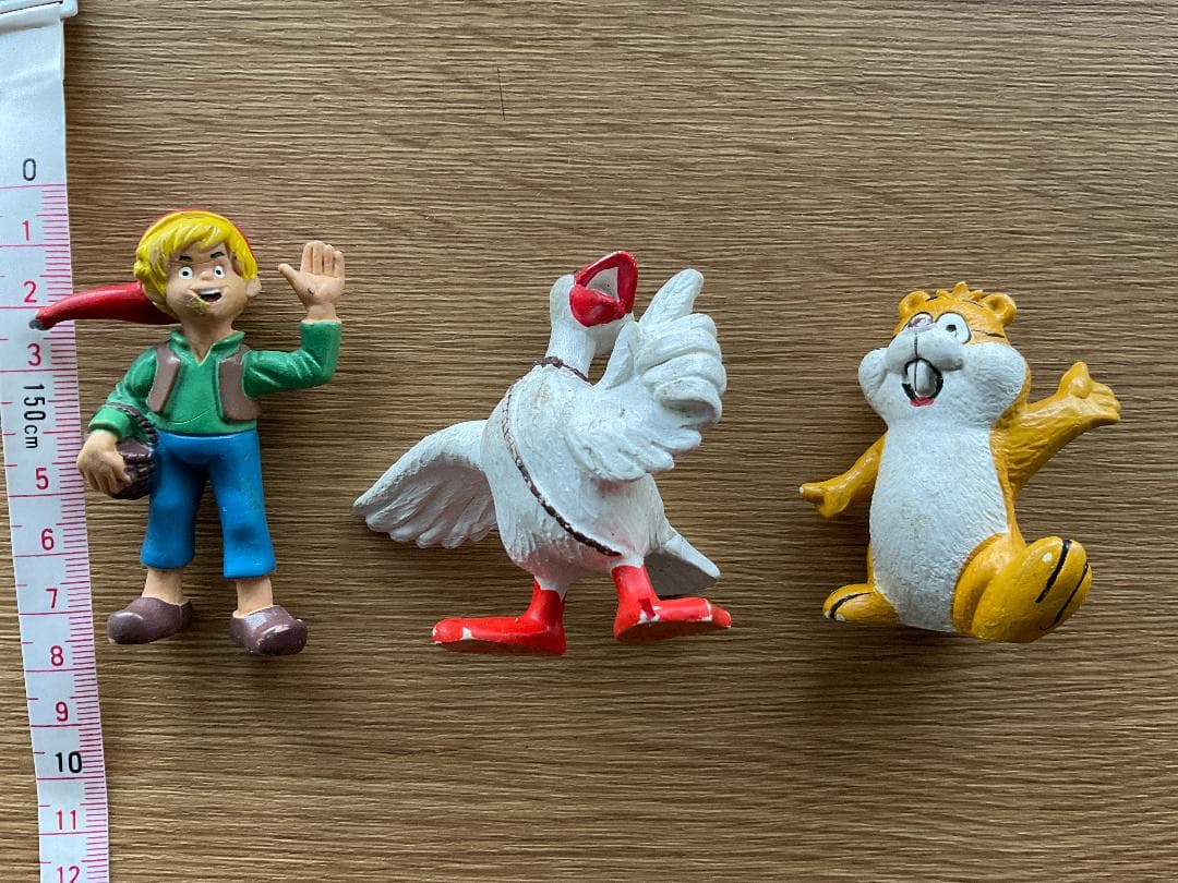 ニルスのふしぎな旅　ヴィンテージ　人形　フィギュア セット１