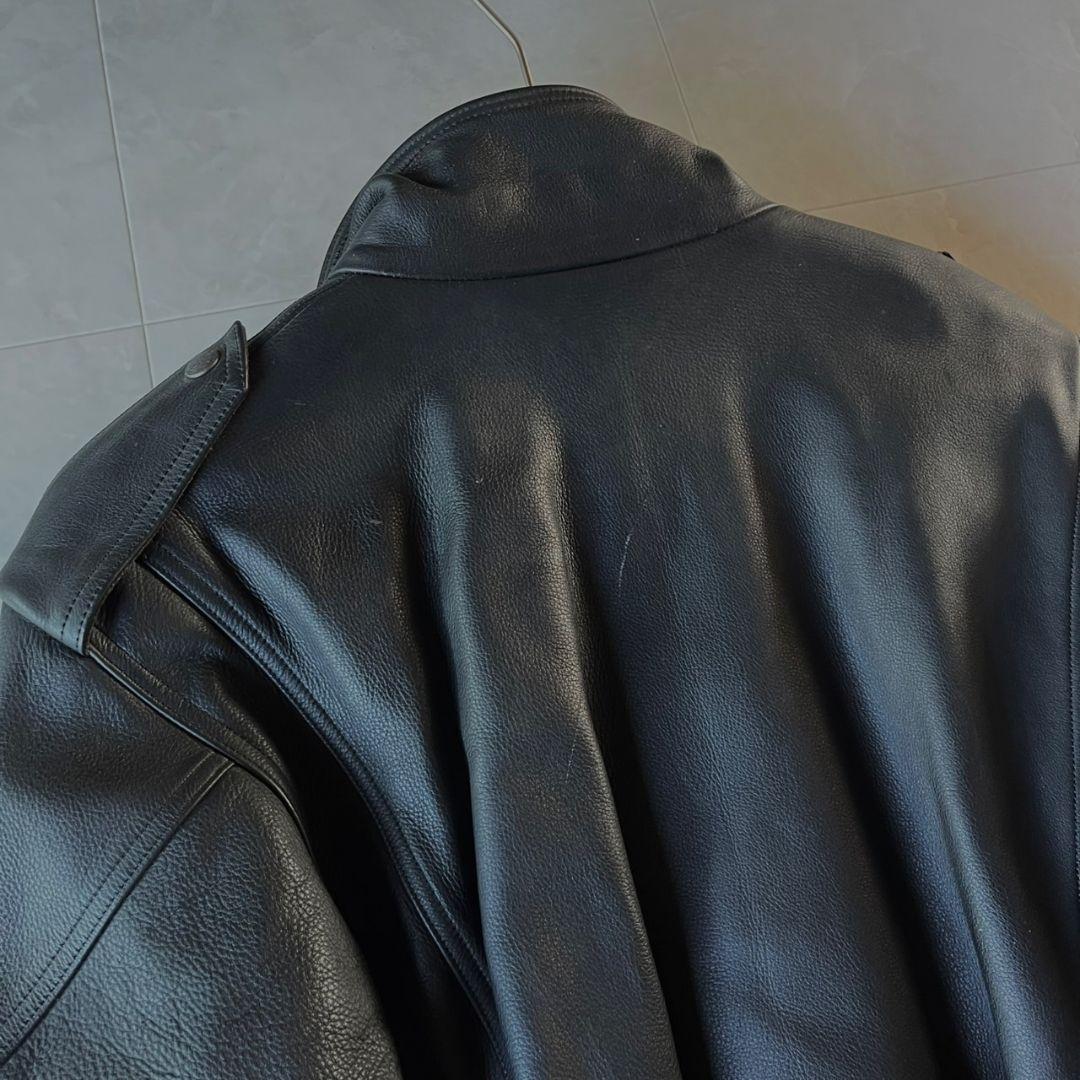 クシタニ レザージャケット ブラック M 本革ライダース 日本製