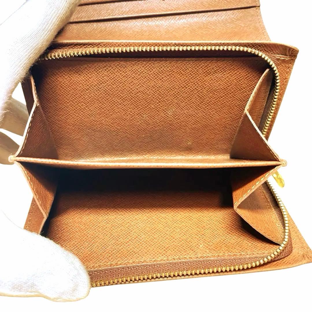 LOUIS VUITTON　ポルトモネビエ モノグラム　折り財布　Ｍ61730