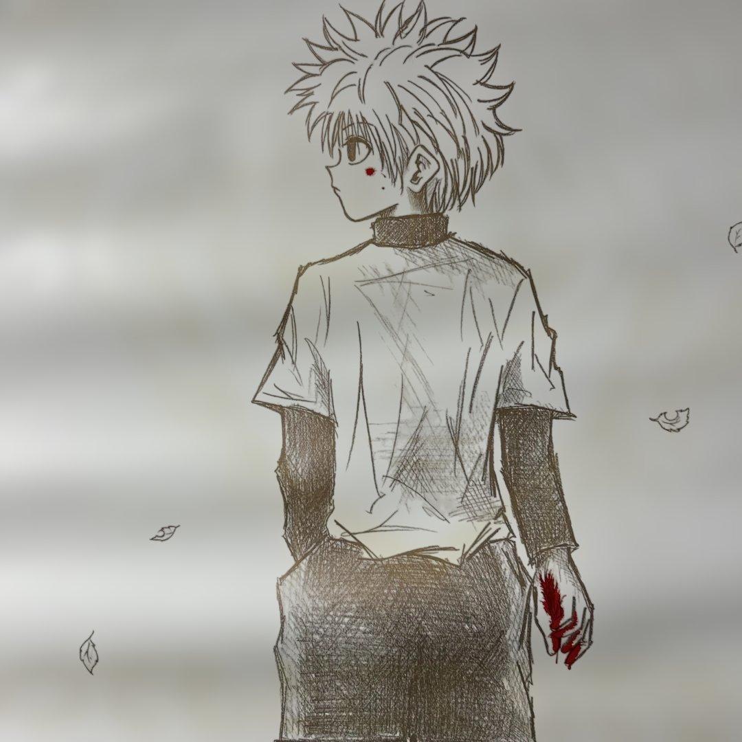 HUNTER×HUNTER ポスター　キルアの希少のカッコイイポスター