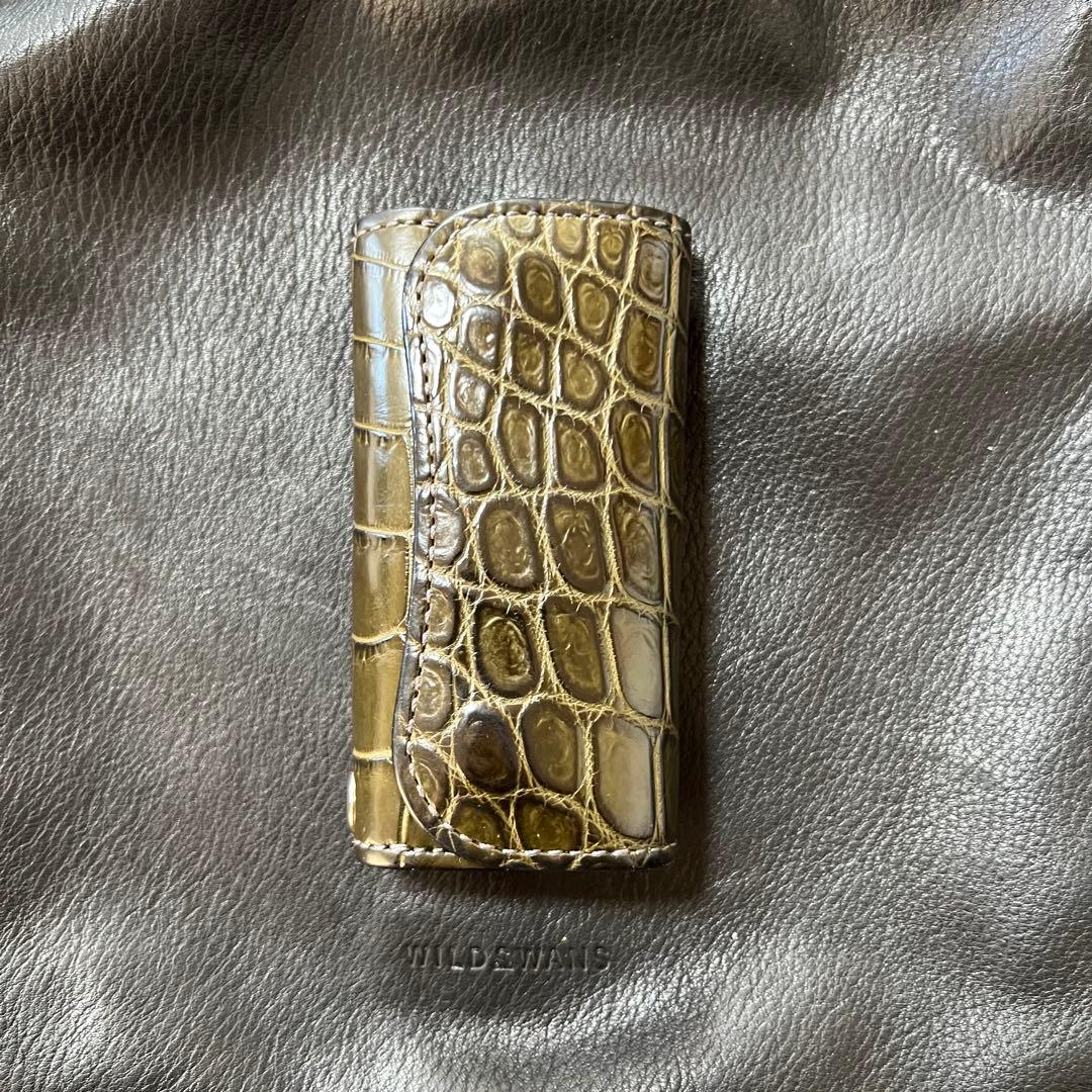 ワイルドスワンズ クロコダイル カーキ クリッパーIII