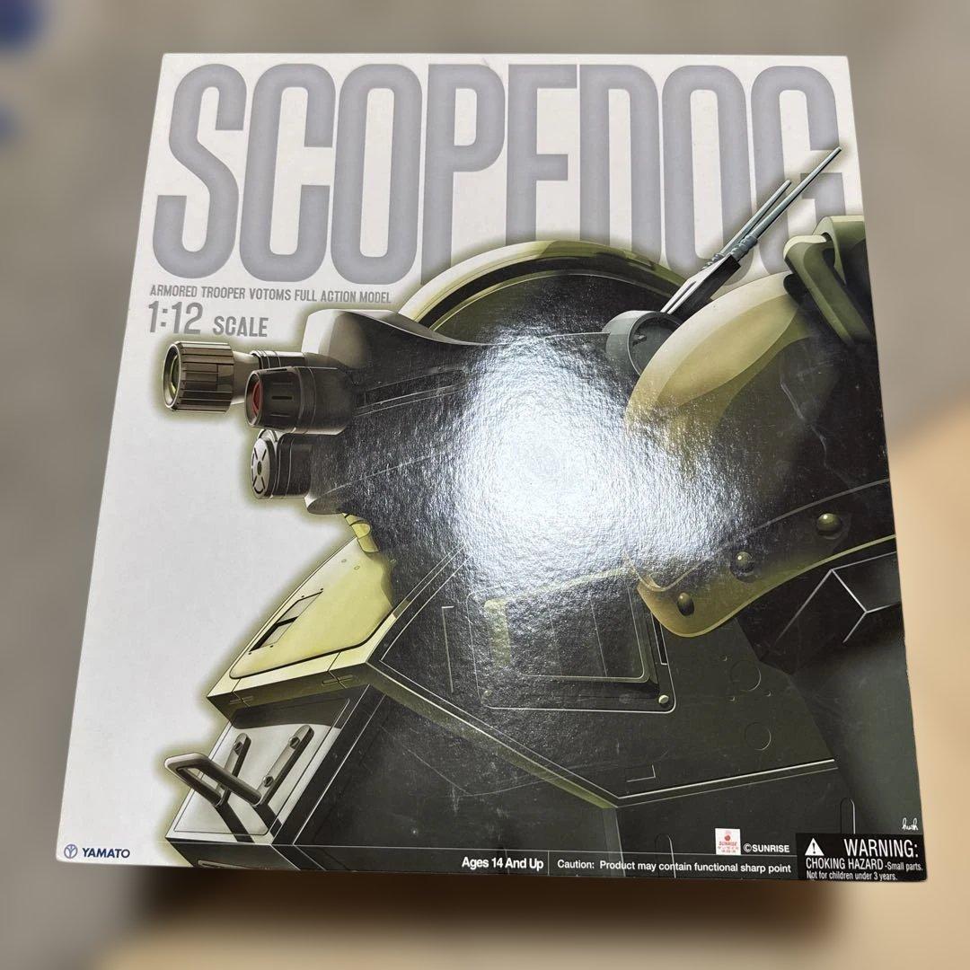 スコープドッグ通常版装甲騎兵ボトムズ 1/12完成品可動フィギュア 最終値下げ‼️