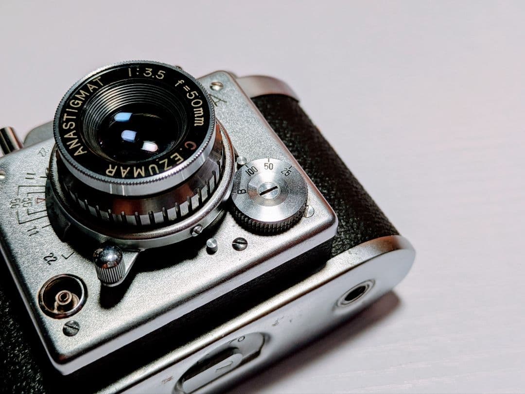 【完動極美品】samoca 35 lll 1954年製 ビンテージフィルムカメラ