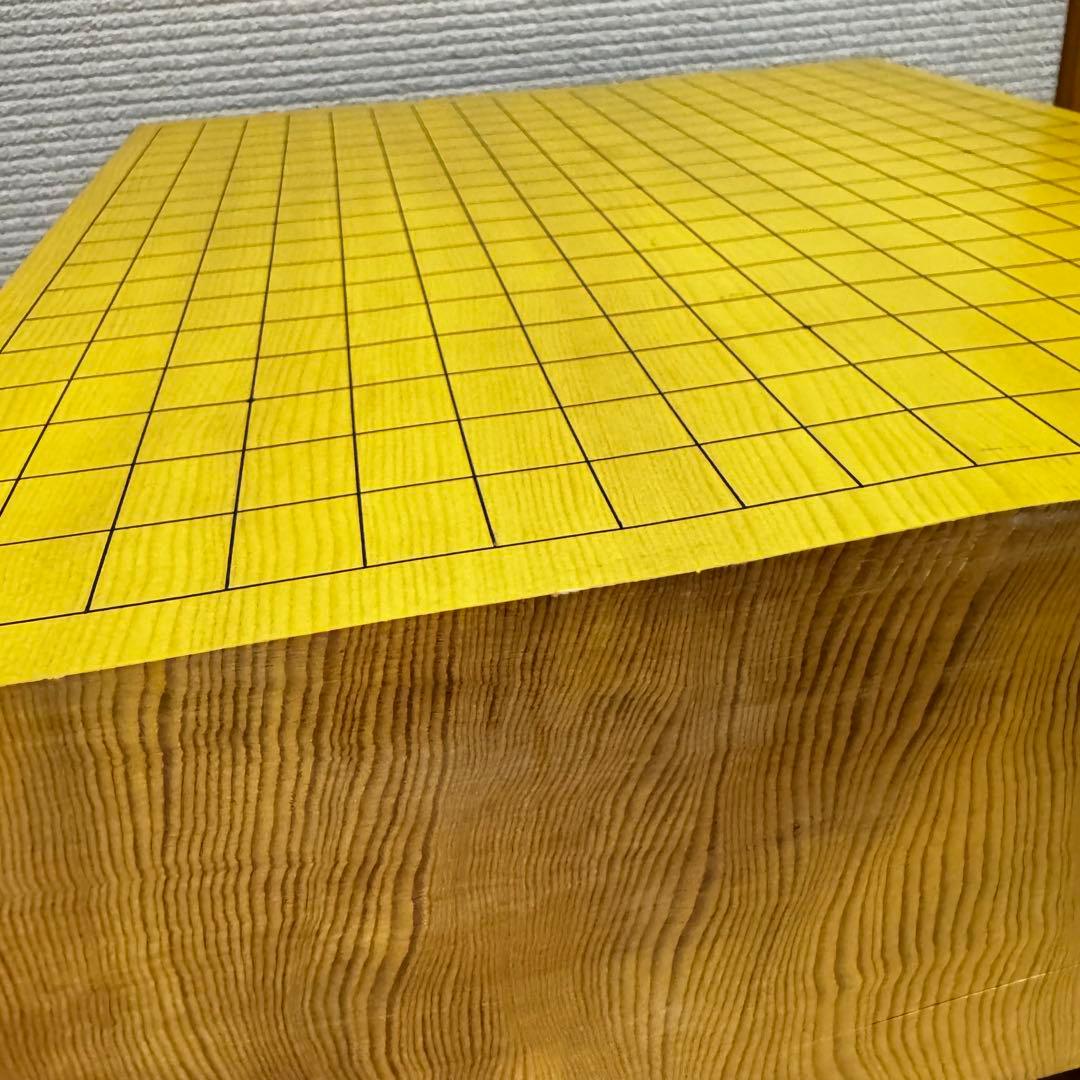 高級　本格派　囲碁盤　碁笥　碁石　脚付き　ヘソ有　新榧　柾目　蛤碁石　那智黒石