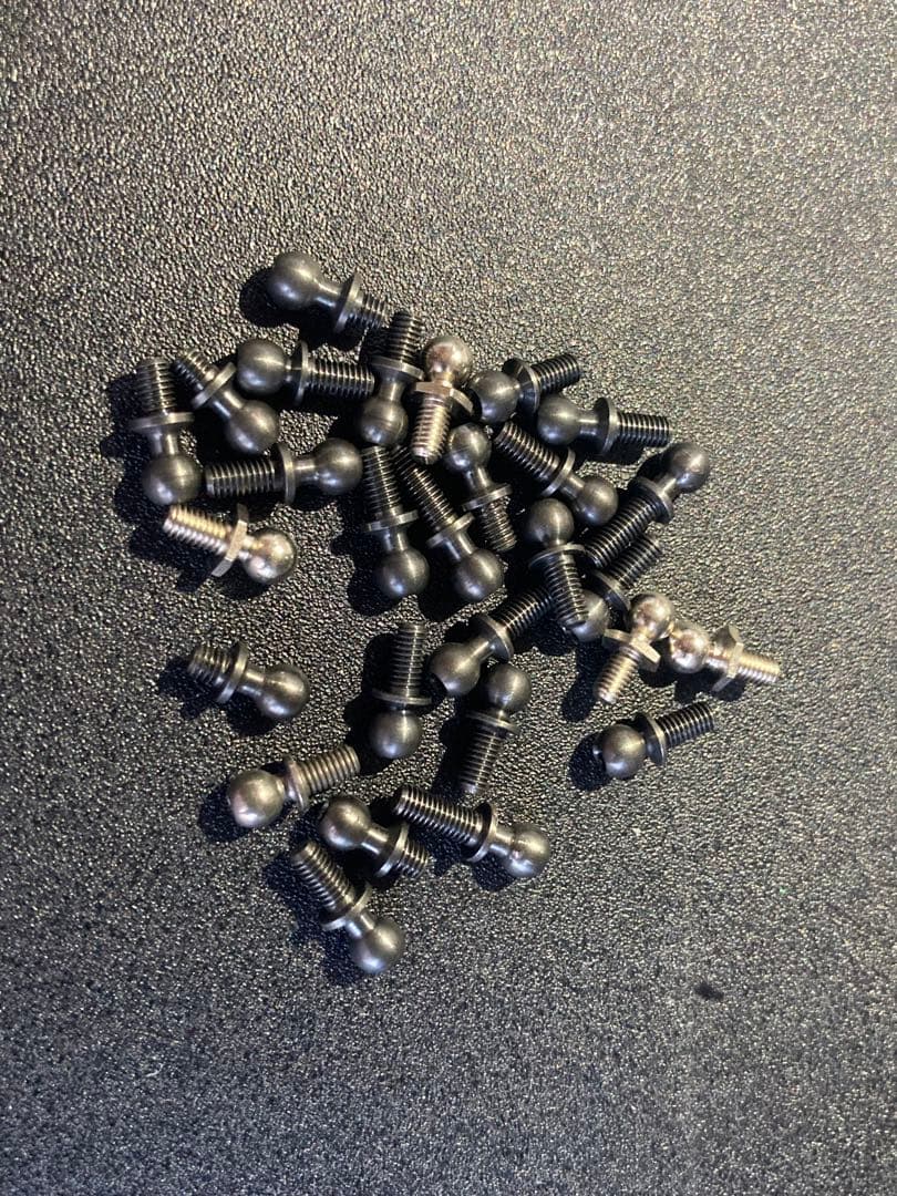 ロッドエンドボール　Φ4.8 チタン・アルミ・ステン・スチール