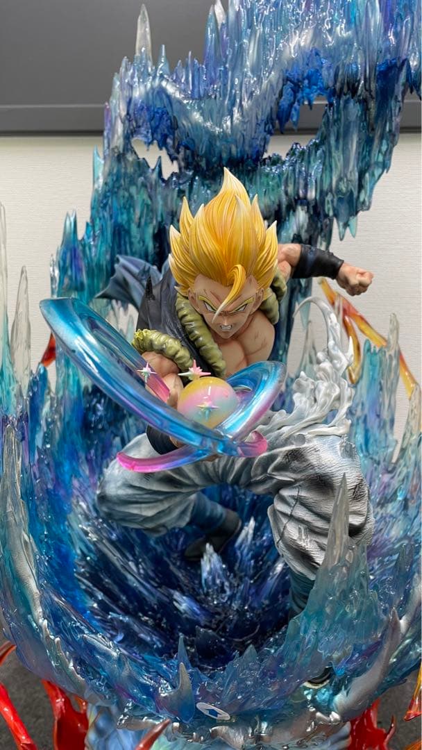 限定絶版ドラゴンボールゴジータガレージキットスタチュー1/6サイズシリアル付