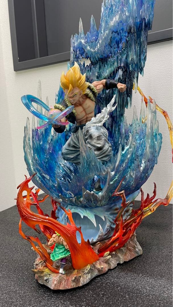 限定絶版ドラゴンボールゴジータガレージキットスタチュー1/6サイズシリアル付