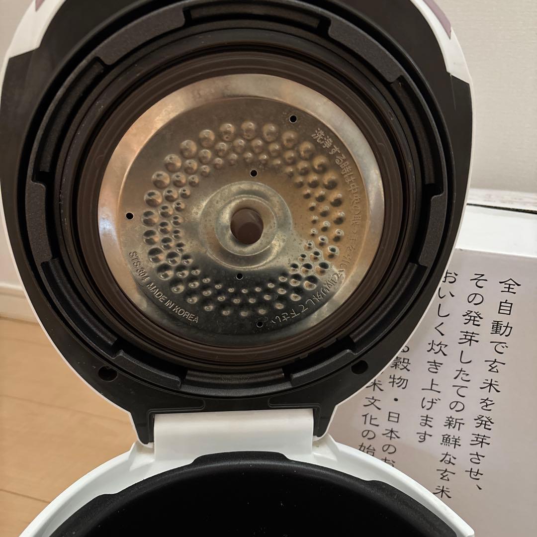 なでしこ健康生活 6合炊き　多機能炊飯器CRP-N0610F ピンク/ホワイト