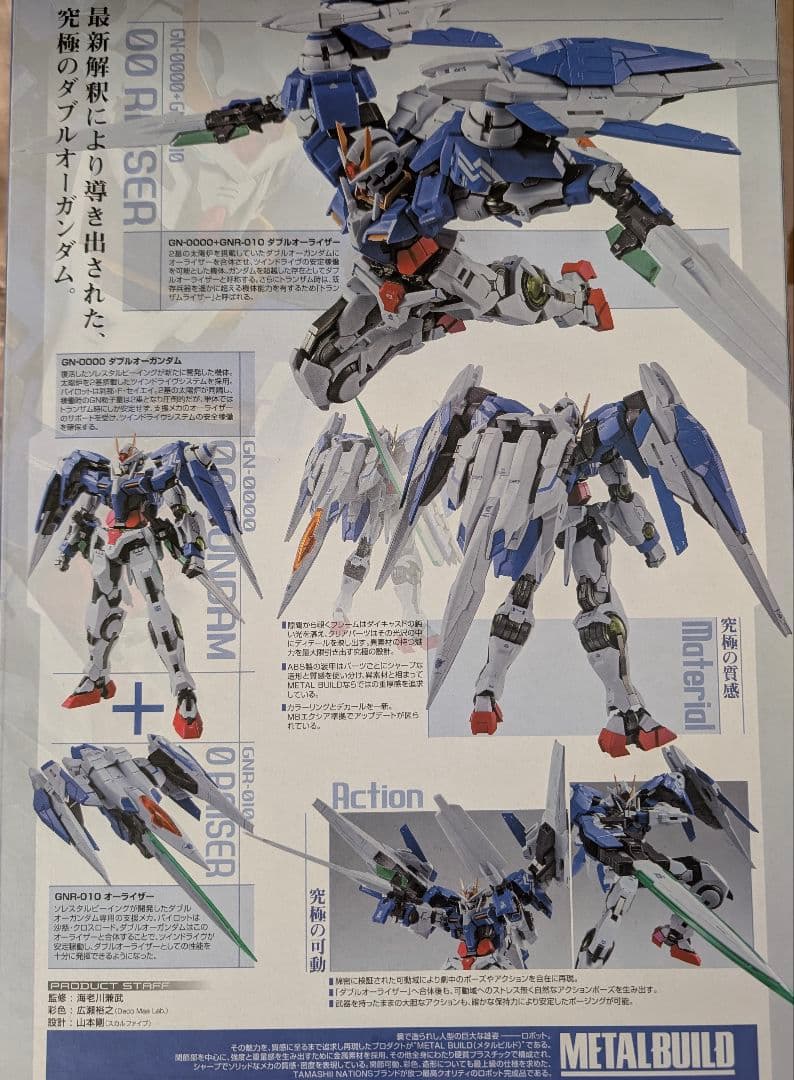 ✶未開封✶BANDAI LBUILD ダブルオーライザー